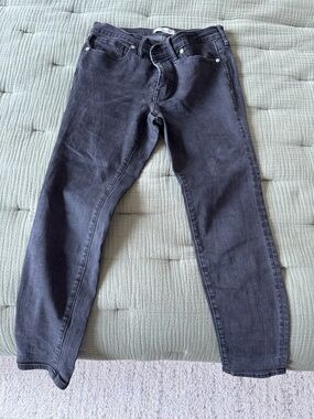 Madewell Charcoal Skinny Jeans